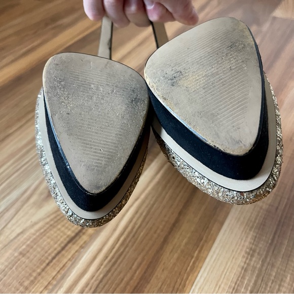 Velvet Platform & Sequin Body Heels - Picture 10 of 12